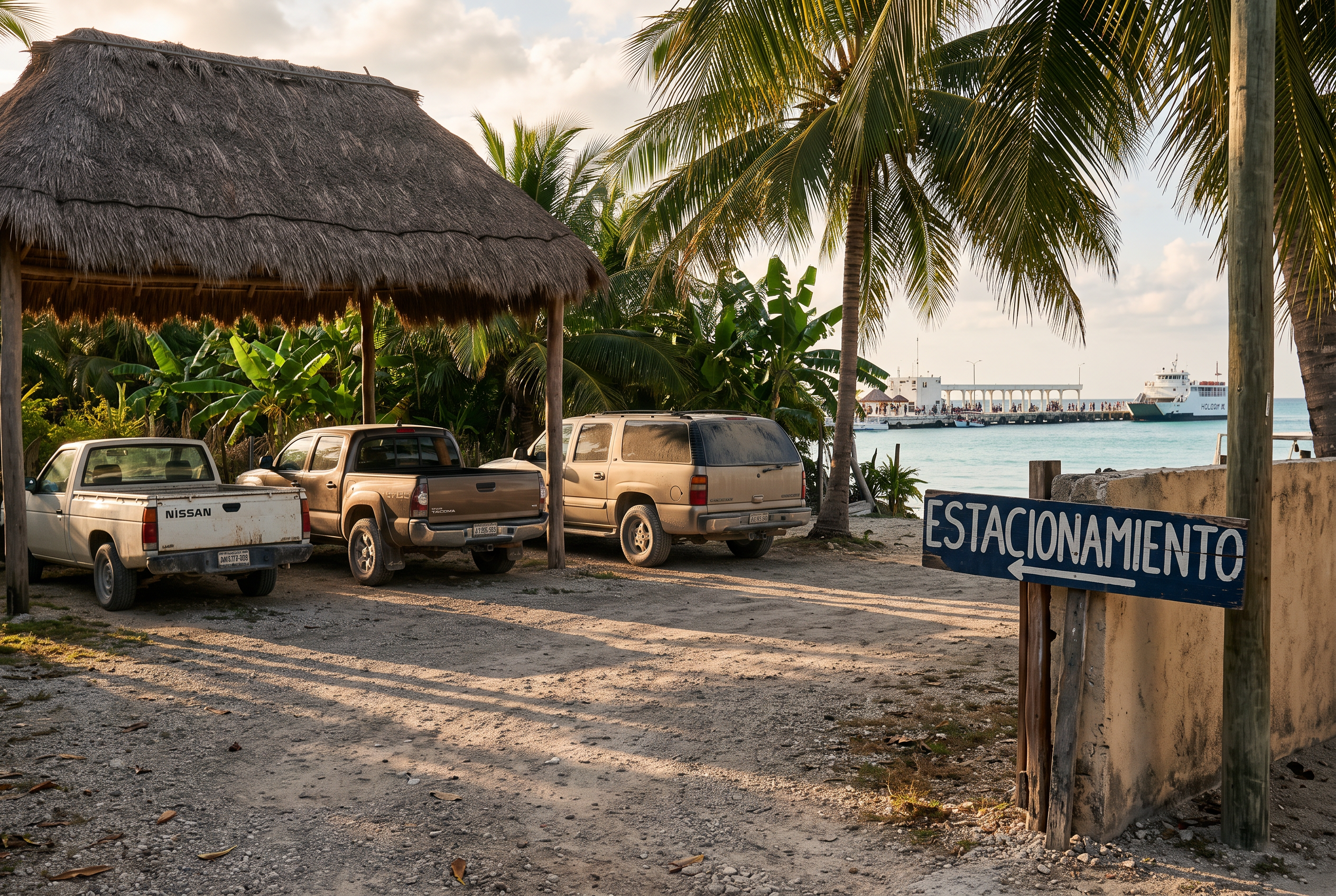 Chiquilá parking: where to park for the Holbox ferry (2026) — Transport · Ferry logistics